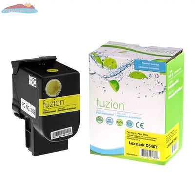 Lexmark C540 Toner Cartridge - Yellow fuzion