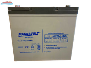 Magnavolt 12V/55AH Gel/AGM Hybrid Battery Magnacharge