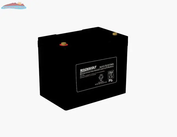 Magnavolt 12V/75AH Sealed Lead Acid Battery Magnacharge