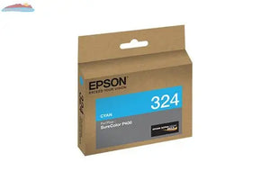 T324220 EPSON T324 ULTRACHROME HG2 Cyan Ink Cartridge Stand Epson