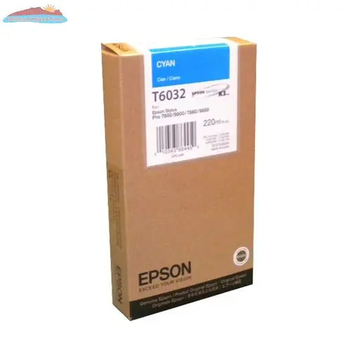 T603200 EPSON ULTRACHROME CYAN K3 FOR STYLUS PRO 7800/7880/9 Epson