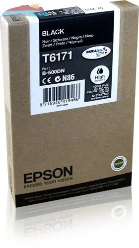 T617100 EPSON BLACK INK HIGH CAPACITY B500N Epson