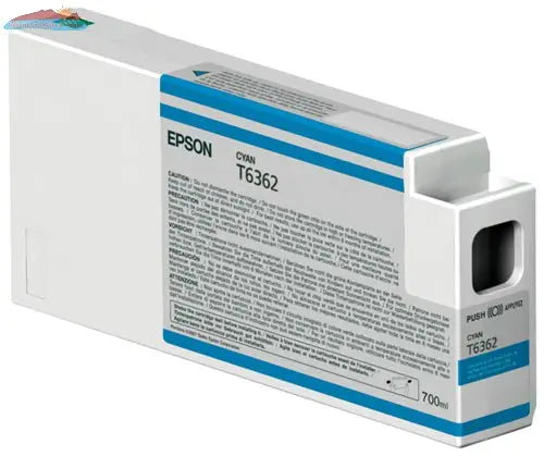 T636200 EPSON ULTRACHROME HDR CYAN INK 700ML STYLUS PRO 77 Epson