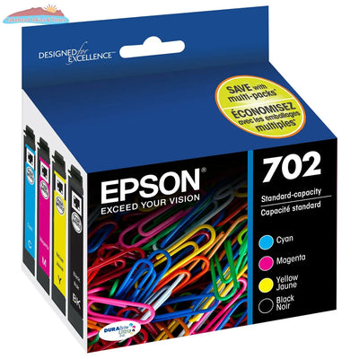 T702120BCS EPSON DURABRITE ULTRA BLACK AND COLOR INK CARTRID Epson