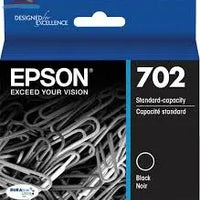 T702120S EPSON DURABRITE ULTRA BLACK INK CARTRIDGE W/SENSORM Epson