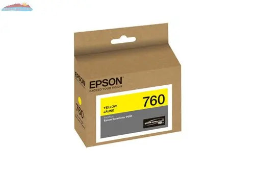 T760420 EPSON ULTRACHROME HD YELLOW INK 26ML SURECOLOR P600 Epson
