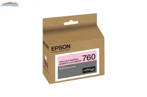 T760620 EPSON ULTRACHROME HD LIGHT MAGENTA INK 26ML SURECOL Epson