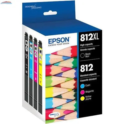 T812XL-BCS Epson EPSON T812 High Capacity Black and Standard Lakehead Inkjet & Toner