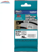 TZEFX231 Brother LAMINATED FLEXIBLE ID TAPES - BLACK ON WHIT Brother
