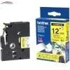 TZEFX631 Brother LAMINATED FLEXIBLE ID TAPES - BLACK ON YELL Brother