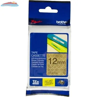 TZEMPGG31 Brother TAPE GOLD GEOMETRIC PATTERN Brother