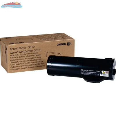 Xerox Genuine Phaser 3610 / WorkCentre 3615 Black Extra High Capacity Toner Cartridge - 106R02731 Xerox