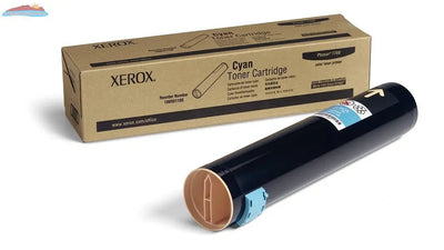 Xerox Genuine Phaser 7760 Cyan Toner Cartridge (25000 pages) - 106R01160 Xerox